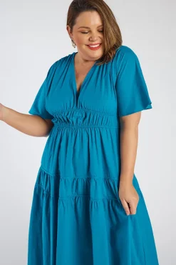 Lorraine Designs Casual Dresses*Kassidy Cobalt Dress