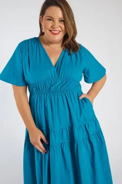 Lorraine Designs Casual Dresses*Kassidy Cobalt Dress