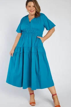 Lorraine Designs Casual Dresses*Kassidy Cobalt Dress
