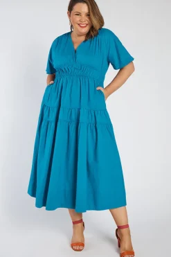 Lorraine Designs Casual Dresses*Kassidy Cobalt Dress