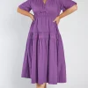 Lorraine Designs Casual Dresses*Kassidy Purple Dress