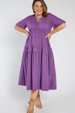 Lorraine Designs Casual Dresses*Kassidy Purple Dress