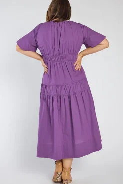 Lorraine Designs Casual Dresses*Kassidy Purple Dress