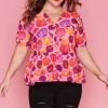Lorraine Designs Tops*Kerrie Jelly Jane Blouse