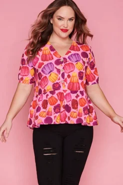Lorraine Designs Tops*Kerrie Jelly Jane Blouse