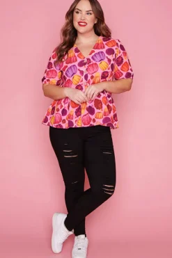 Lorraine Designs Tops*Kerrie Jelly Jane Blouse