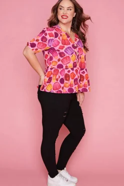 Lorraine Designs Tops*Kerrie Jelly Jane Blouse