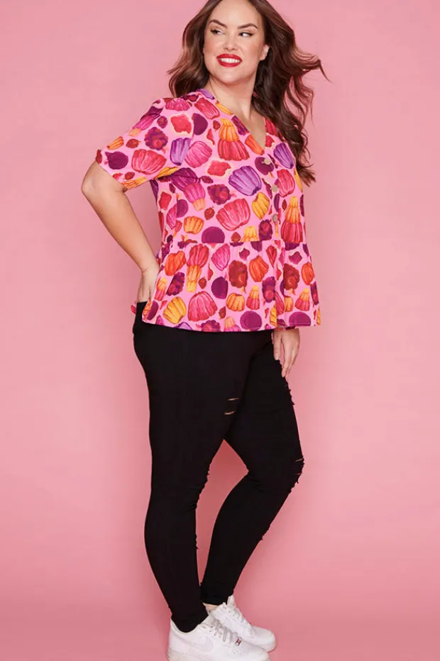 Lorraine Designs Tops*Kerrie Jelly Jane Blouse