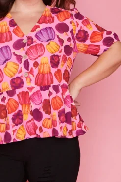 Lorraine Designs Tops*Kerrie Jelly Jane Blouse