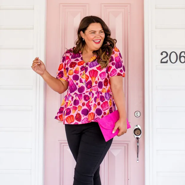 Lorraine Designs Tops*Kerrie Jelly Jane Blouse