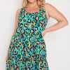 YD International Fit & Flare Dresses | Knee Length Dresses*Kiana Little Party Leopard Dress