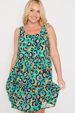 YD International Fit & Flare Dresses | Knee Length Dresses*Kiana Little Party Leopard Dress