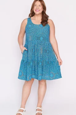 YD International Fit & Flare Dresses | Knee Length Dresses*Kiana Plenty Of Water Dress