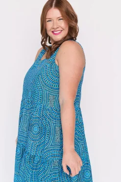YD International Fit & Flare Dresses | Knee Length Dresses*Kiana Plenty Of Water Dress