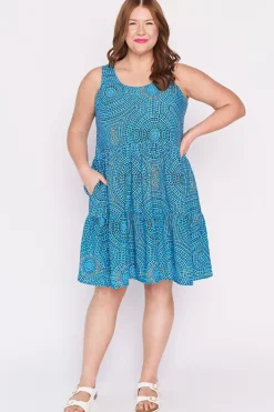 YD International Fit & Flare Dresses | Knee Length Dresses*Kiana Plenty Of Water Dress
