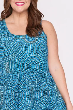 YD International Fit & Flare Dresses | Knee Length Dresses*Kiana Plenty Of Water Dress