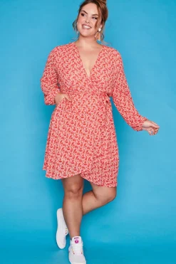 Lorraine Designs Fit & Flare Dresses | Cocktail Dresses*Kiara Red Paisley Dress