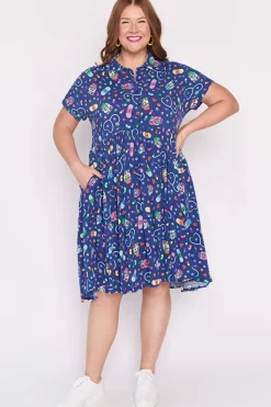 Lorraine Designs Shirt Dresses | Casual Dresses*Kimba Happy Health Dress