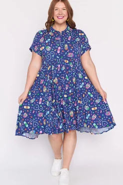 Lorraine Designs Shirt Dresses | Casual Dresses*Kimba Happy Health Dress