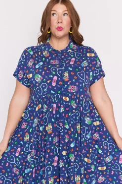 Lorraine Designs Shirt Dresses | Casual Dresses*Kimba Happy Health Dress