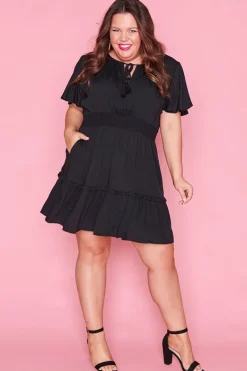 Lorraine Designs Casual Dresses | Fit & Flare Dresses*Kimberley Black Dress