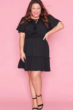 Lorraine Designs Casual Dresses | Fit & Flare Dresses*Kimberley Black Dress