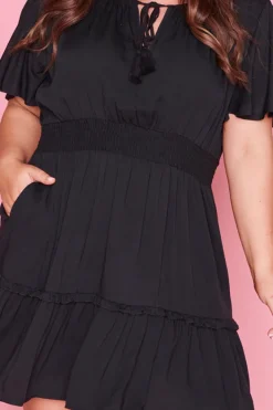 Lorraine Designs Casual Dresses | Fit & Flare Dresses*Kimberley Black Dress