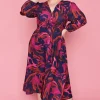 Lorraine Designs Casual Dresses | Fit & Flare Dresses*Kristen Midnight Sunrise Dress
