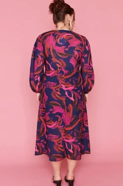 Lorraine Designs Casual Dresses | Fit & Flare Dresses*Kristen Midnight Sunrise Dress