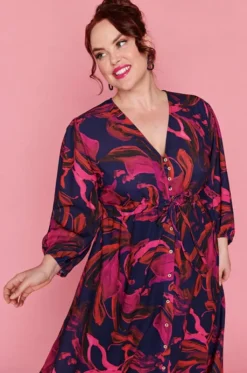 Lorraine Designs Casual Dresses | Fit & Flare Dresses*Kristen Midnight Sunrise Dress