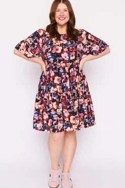 Lorraine Designs Shift Dresses | Loose Dresses*Lanetta Floral Collage Dress