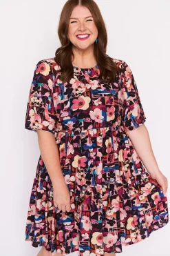 Lorraine Designs Shift Dresses | Loose Dresses*Lanetta Floral Collage Dress