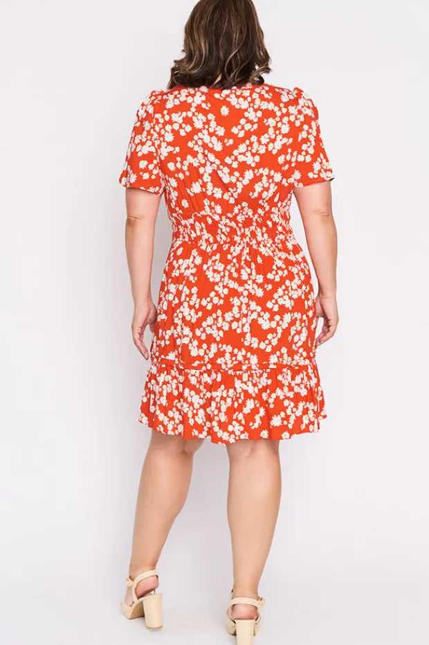 Lorraine Designs Casual Dresses | Fit & Flare Dresses*Layla Red Petal Whimsy Dress