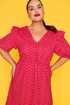 Lorraine Designs Casual Dresses | Fit & Flare Dresses*Lee Pink Dress