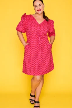 Lorraine Designs Casual Dresses | Fit & Flare Dresses*Lee Pink Dress