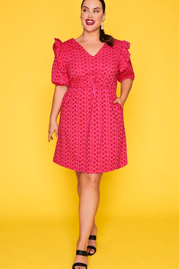 Lorraine Designs Casual Dresses | Fit & Flare Dresses*Lee Pink Dress