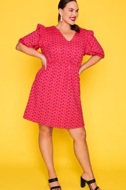 Lorraine Designs Casual Dresses | Fit & Flare Dresses*Lee Pink Dress