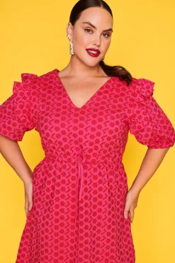 Lorraine Designs Casual Dresses | Fit & Flare Dresses*Lee Pink Dress