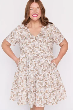 Lorraine Designs Shift Dresses | Loose Dresses*Lilah Coffee Time Dress