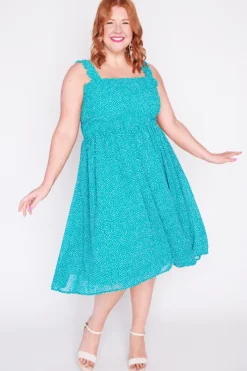 Lorraine Designs Fit & Flare Dresses | Midi Dresses*Lilly Irregular Spot Dress