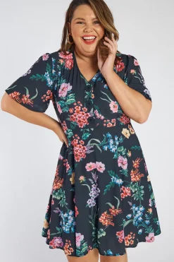 Lorraine Designs Casual Dresses | Knee Length Dresses*Logan Cherry Blossom & Friends Dress