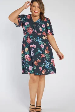 Lorraine Designs Casual Dresses | Knee Length Dresses*Logan Cherry Blossom & Friends Dress