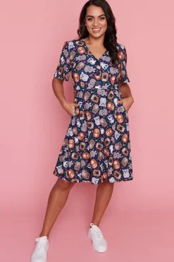 Lorraine Designs Casual Dresses | Knee Length Dresses*Logan Faun-Tastic Friends Dress