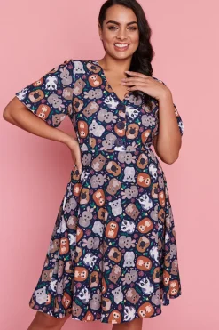 Lorraine Designs Casual Dresses | Knee Length Dresses*Logan Faun-Tastic Friends Dress