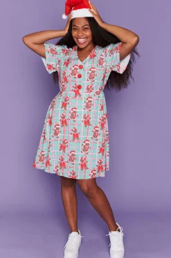 Lorraine Designs Casual Dresses | Knee Length Dresses*Logan Gingerbread Christmas Dress