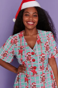 Lorraine Designs Casual Dresses | Knee Length Dresses*Logan Gingerbread Christmas Dress