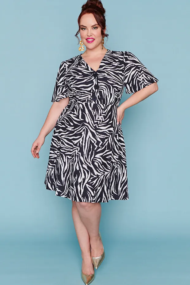 Lorraine Designs Casual Dresses | Knee Length Dresses*Logan Zebra Dress
