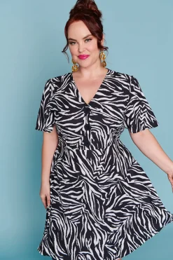 Lorraine Designs Casual Dresses | Knee Length Dresses*Logan Zebra Dress