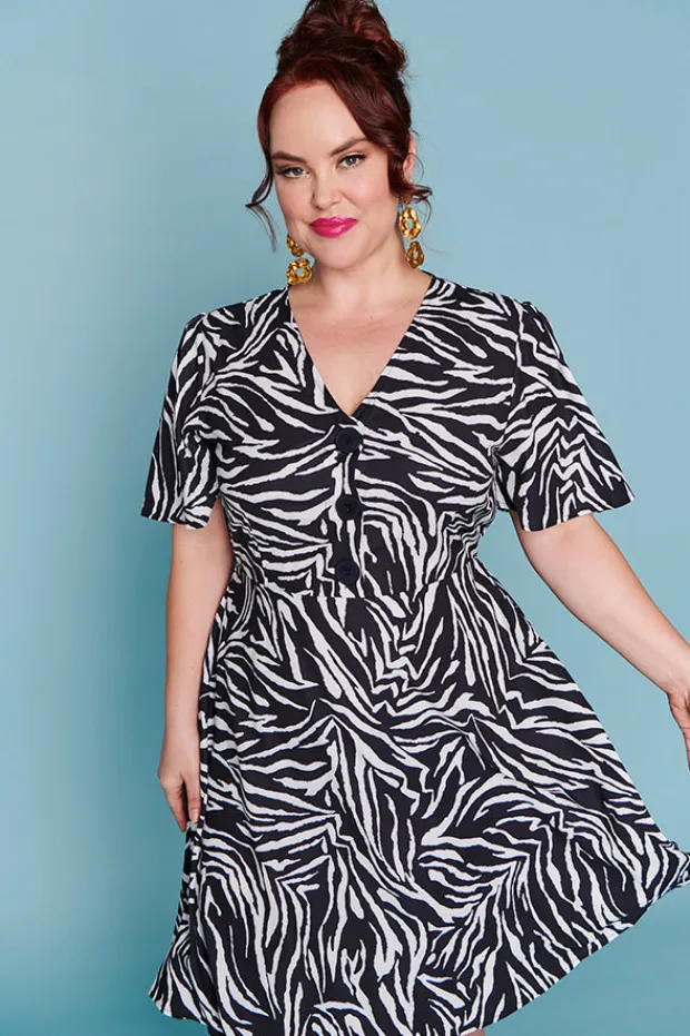 Lorraine Designs Casual Dresses | Knee Length Dresses*Logan Zebra Dress