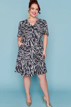 Lorraine Designs Casual Dresses | Knee Length Dresses*Logan Zebra Dress